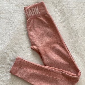 Flex High Waisted Leggings (Pink)